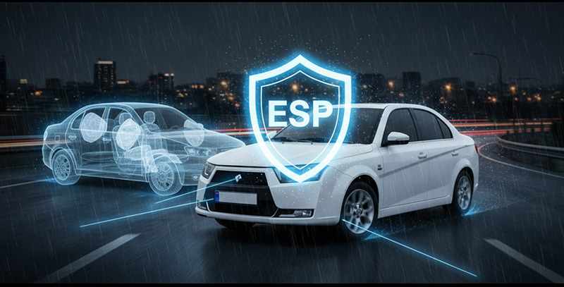 تفاوت سمند سورن ELX با دنا پلاس از نظر ایمنی