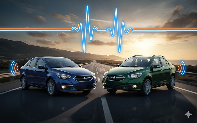 تست صدا و عایق بندی کابین در شاهین و اطلس