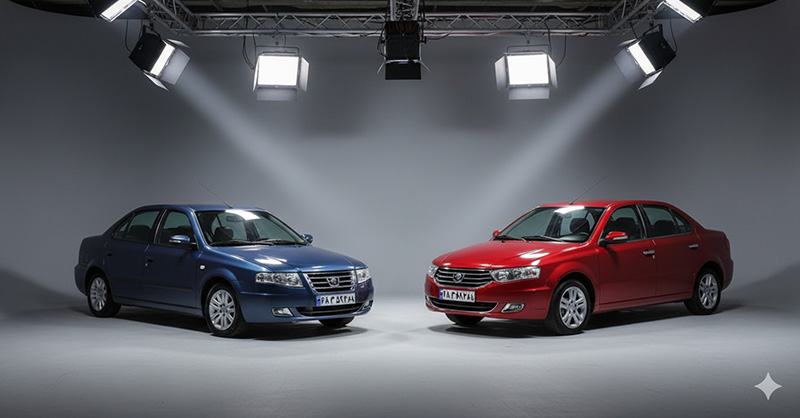 تفاوت سمند سورن ELX با دنا پلاس از نظر ایمنی