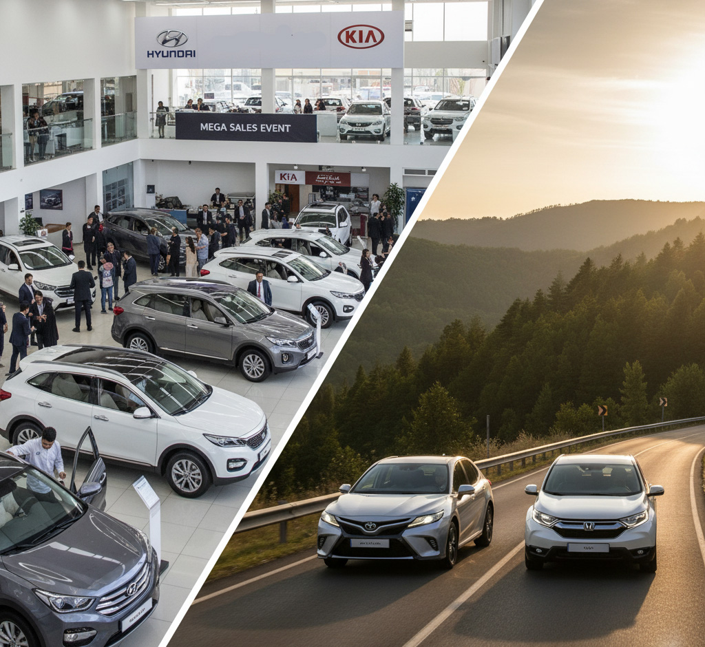 مقایسه خودروهای وارداتی ژاپنی و کره‌ای در ایران