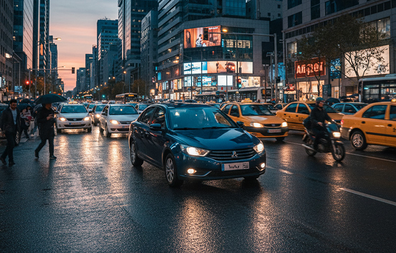 مقایسه رانندگی و سواری تارا دندهای در شرایط شهری و جادهای