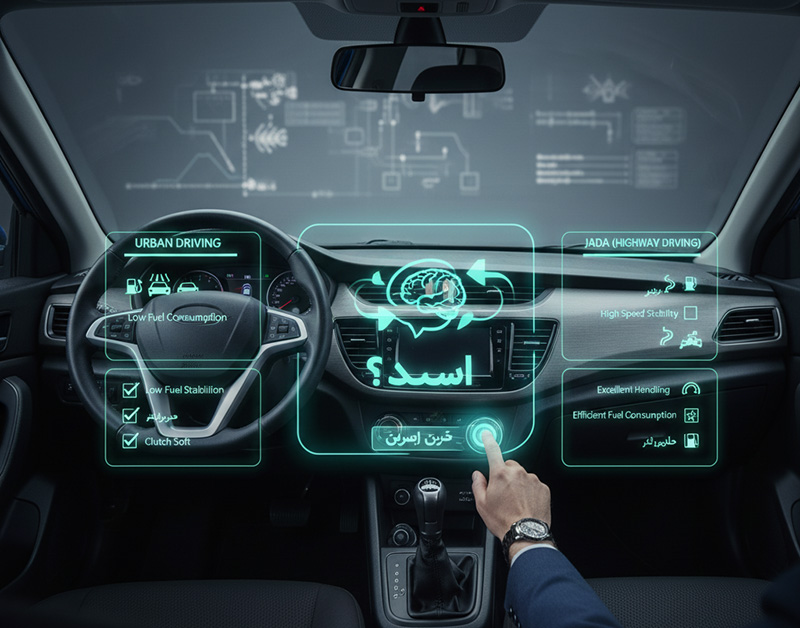 مقایسه رانندگی و سواری تارا دندهای در شرایط شهری و جادهای