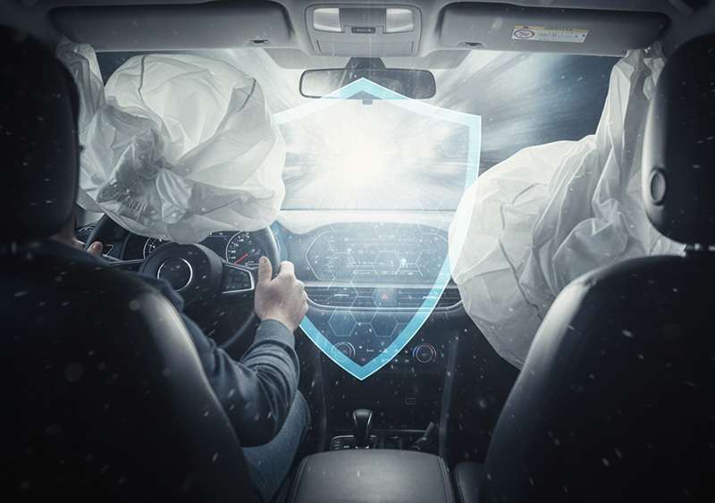 امکانات ایمنی خودروهای ایرانی جدید شامل ABS کیسه هوا کنترل پایداری