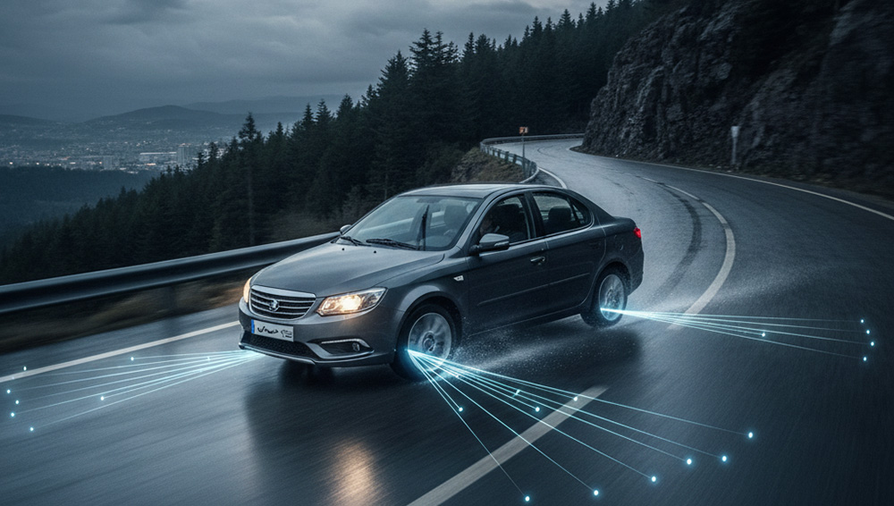 امکانات ایمنی خودروهای ایرانی جدید شامل ABS کیسه هوا کنترل پایداری