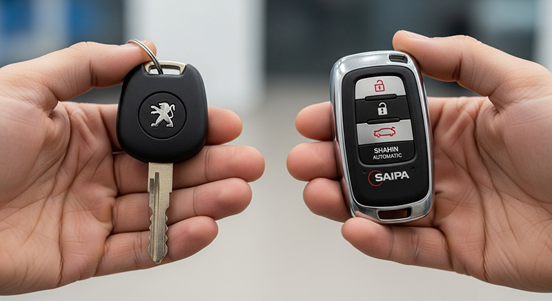 پژو ۲۰۷ امکانات و آپشن‌ها در مقابل شاهین اتوماتیک