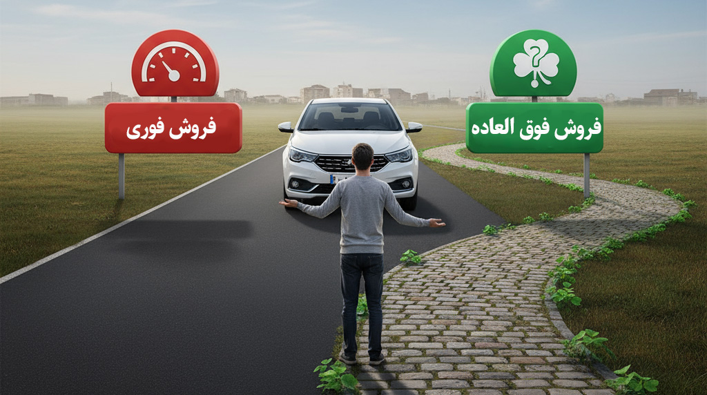 فروش فوری ایران خودرو با فوقالعاده چه فرقی دارد؟