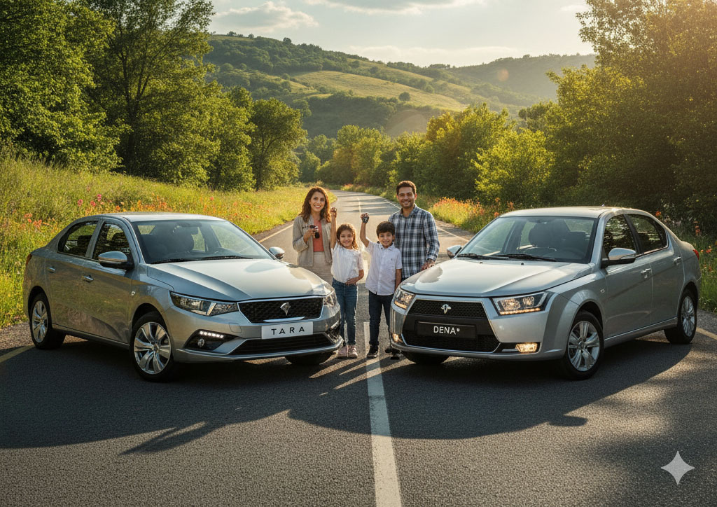 مقایسه دنا EFP با تارا اتوماتیک؛ کدام‌یک برای خانواده بهتر است؟