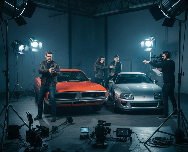 مقایسه ماشین‌های فیلم Fast & Furious با نسخه واقعی‌شان