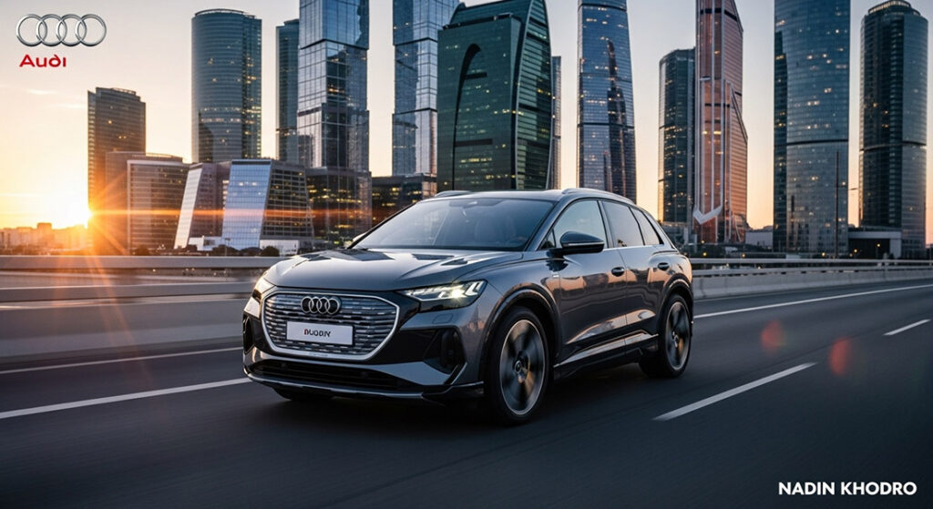 شرایط فروش و قیمت قطعی آئودی Q4 e-tron 2025 توسط نادین خودرو