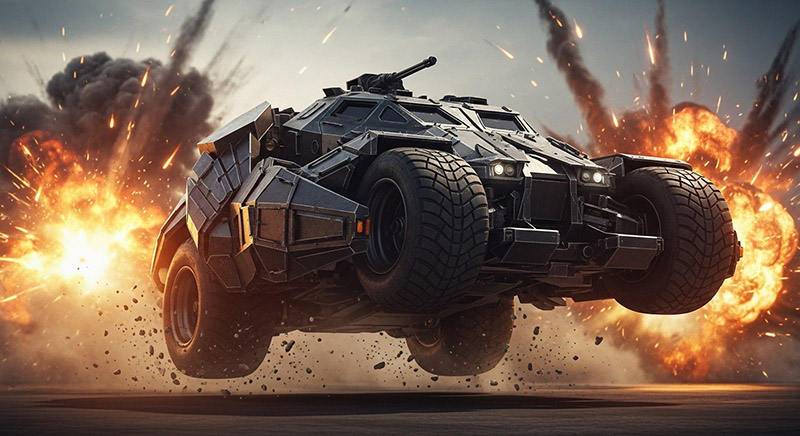 بتموبیل خودروی شوالیه تاریکی؛ تحلیل نسخههای مختلف در فیلمهای بتمن