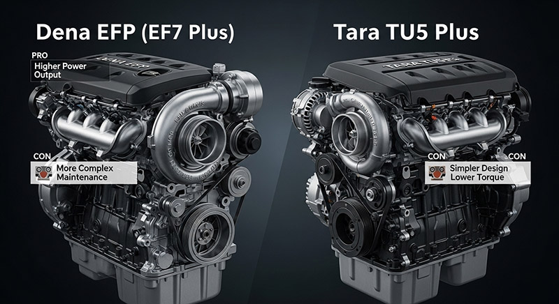 مقایسه دنا EFP با تارا اتوماتیک؛ کدام‌یک برای خانواده بهتر است؟