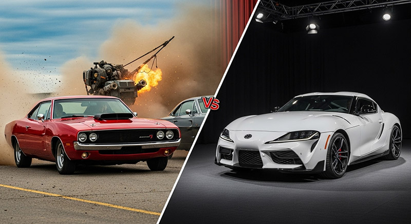 مقایسه ماشین‌های فیلم Fast & Furious با نسخه واقعی‌شان