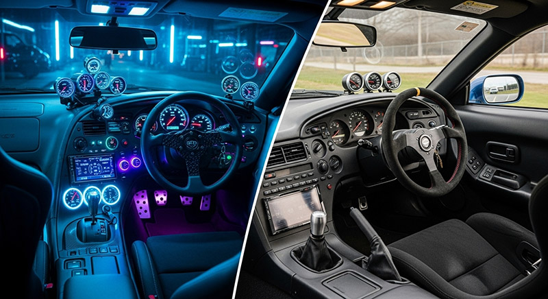 مقایسه ماشین‌های فیلم Fast & Furious با نسخه واقعی‌شان