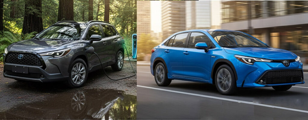 نبرد جذاب تویوتاها در ایران: کرولا ۱۲۰۰ توربو در برابر کرولا کراس هیبرید