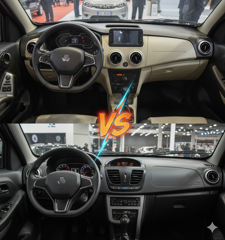 تفاوت فنی سهند و کوییک S ، دو خودرو سایپا چیست؟