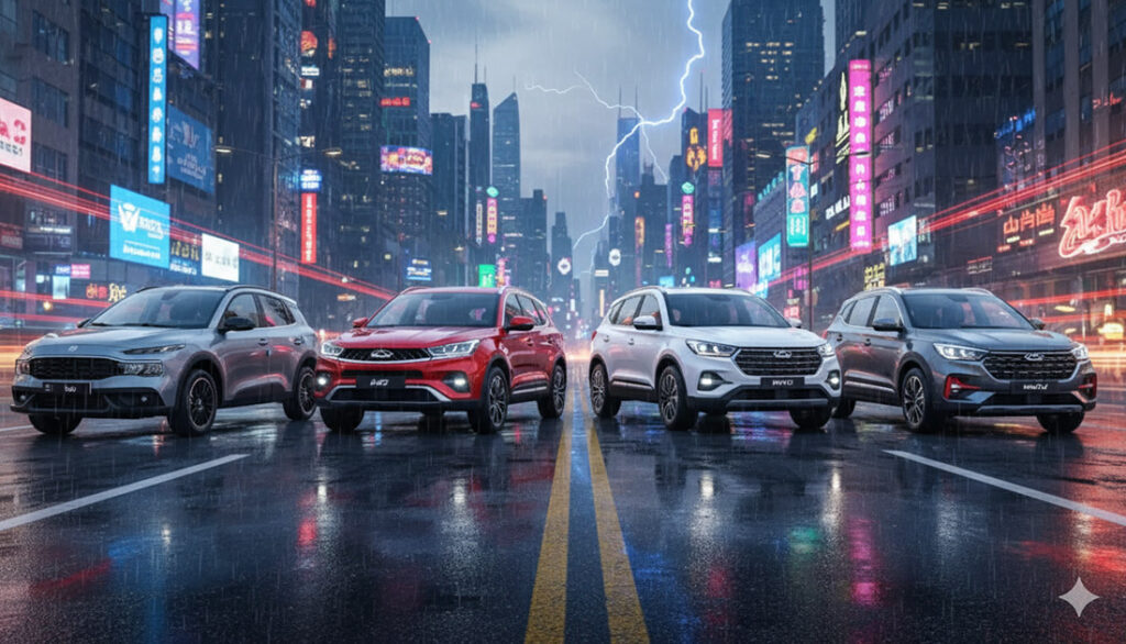 مقایسه کامل ریرا اولین کراس اوور ایران خودرو در مقابل همتایان چینی