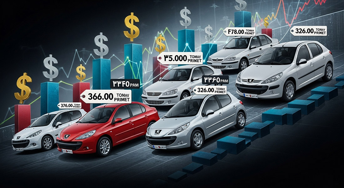 مقایسه قیمت جدید کارخانه ای ایران‌خودرو با قیمت بازار خودرو آذر ۱۴۰۴: راهنمای کامل برای خریداران! 🥳