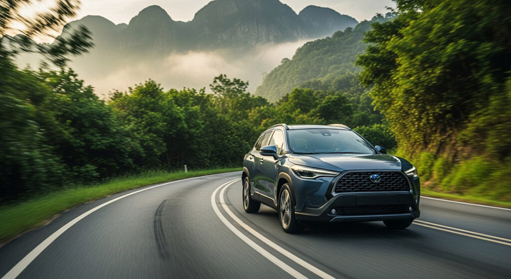 تویوتا کرولا کراس ستاره سامانه یکپارچه واردات ، مشخصات و قیمت نسخه وارداتی