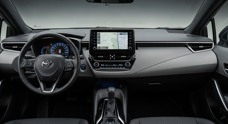 تویوتا کرولا کراس ستاره سامانه یکپارچه واردات ، مشخصات و قیمت نسخه وارداتی