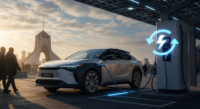 ورود طوفانی کراس‌اوورهای برقی تویوتا به ایران: bZ5 و bZ3X در راهند