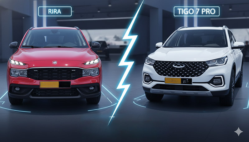 مقایسه کامل ریرا اولین کراس اوور ایران خودرو در مقابل همتایان چینی