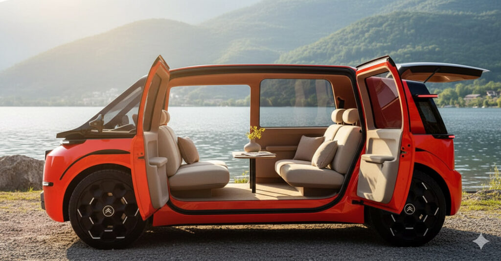 سیتروئن ELO: وقتی ماشین شما خانه متحرک شما می‌شود