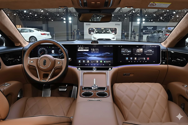 بررسی کامل مکسترو S800 سدان چینی رقیب دیگر سدانهای لوکس بازار