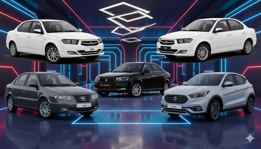 قوی‌ترین خودروهای داخلی ایران: تاپ 10 از نظر قدرت موتور و شتاب